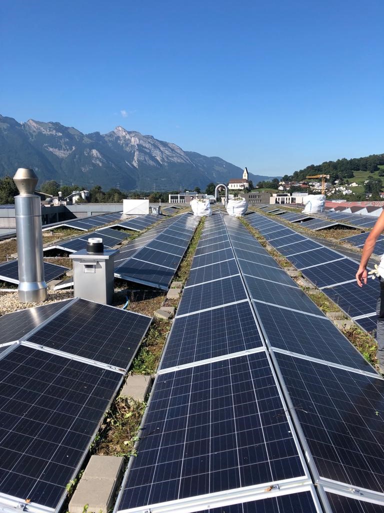 Nach den Unterhaltsarbeiten